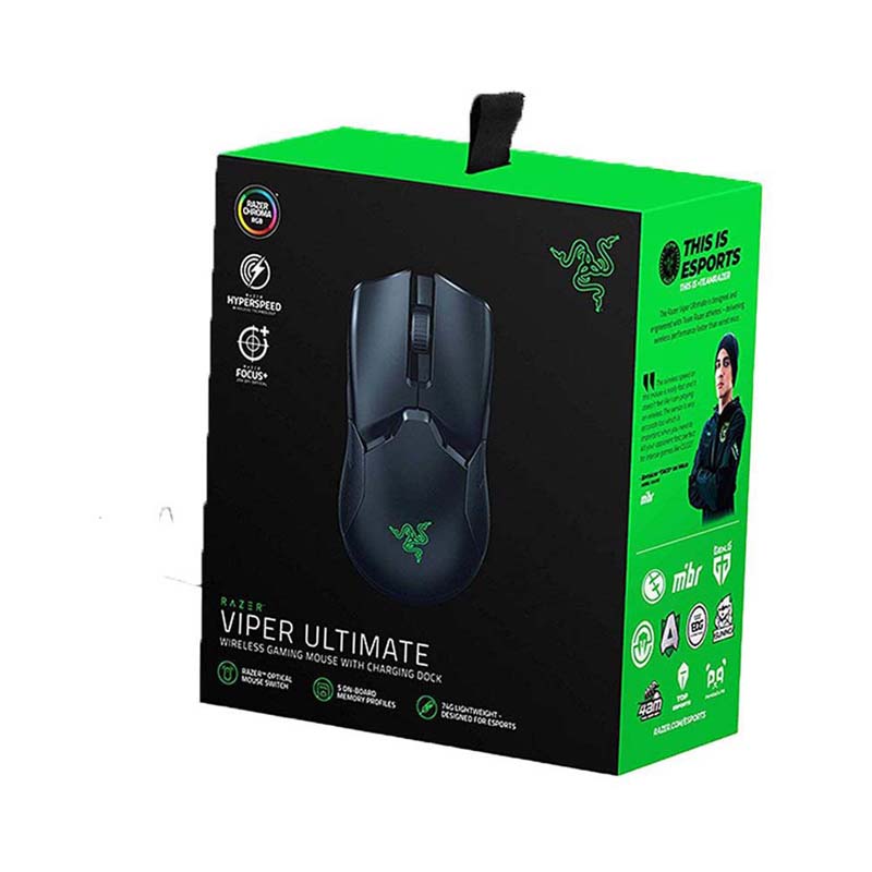 ماوس گیمینگ ریزر مدل Viper Ultimate With Charging Dock - Image 2