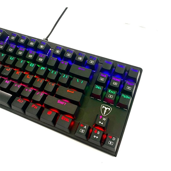 کیبورد گیمینگ تی-دگر مدل Corvette T-TGK302 blue Switch - Image 9
