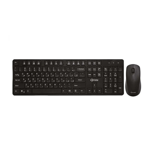 ست کیبورد و ماوس بی سیم Fater CWN-5100B - Image 8