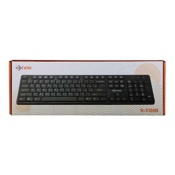 کیبورد بی سیم Fater KWN-5100B - Image 3