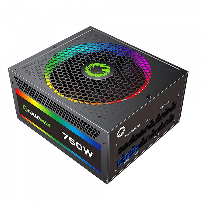 پاور گیم مکس GameMax RGB 750 Full Modular - Image 2