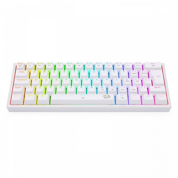 کیبورد گیمینگ ردراگون keyboard Redragon K617 Fizz-White Gaming - Image 4