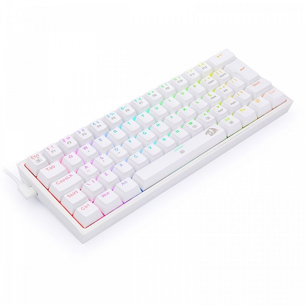 کیبورد گیمینگ ردراگون keyboard Redragon K617 Fizz-White Gaming - Image 5