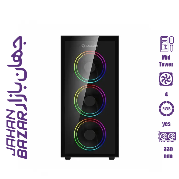 کیس گیم مکس GameMax Draco XD