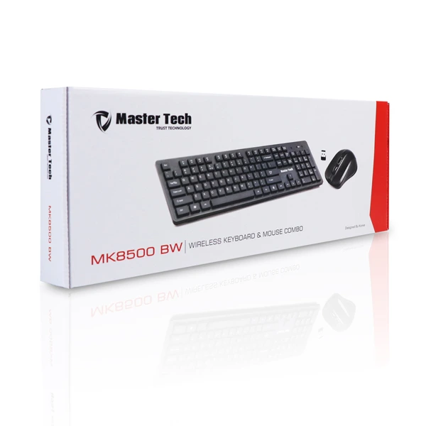 کیبورد و موس بی سیم مسترتک Master Tech MK8500BW - Image 2