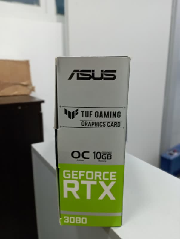 کارت گرافیک استوک ایسوس Asus 3080 Tuf ظرفیت 10 گیگابایت با کارتن - Image 5