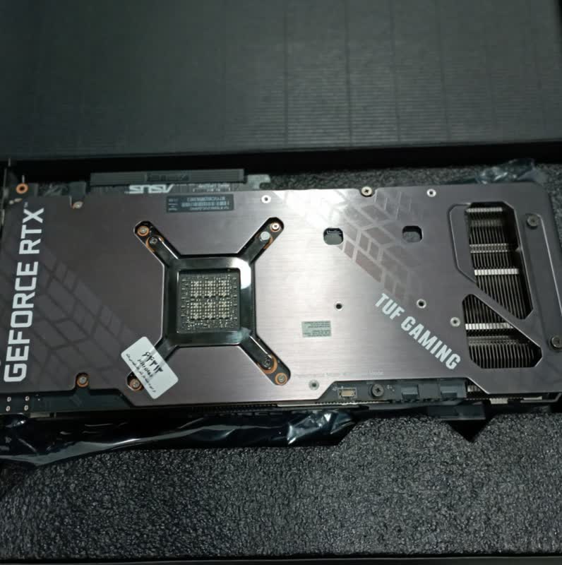 کارت گرافیک استوک ایسوس Asus 3080 Tuf ظرفیت 10 گیگابایت با کارتن - Image 2