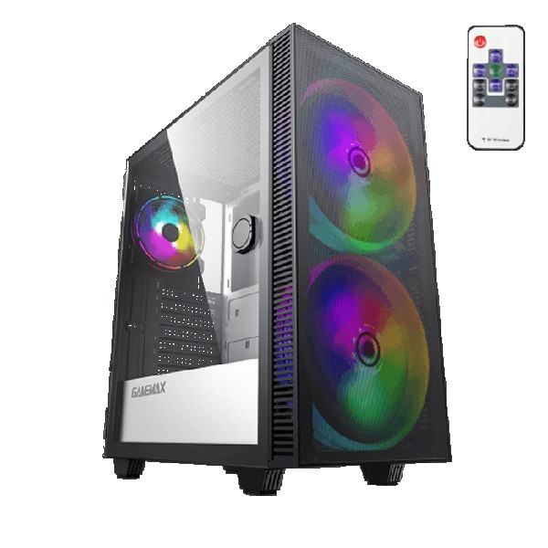 کیس گیمینگ گیم مکس GAMEMAX Aero رنگ مشکی - Image 2