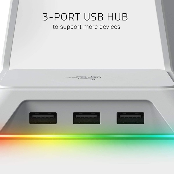 پایه هدست ریزر RAZER Base station chroma Mercury - Image 3