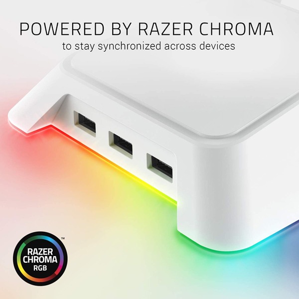 پایه هدست ریزر RAZER Base station chroma Mercury - Image 5