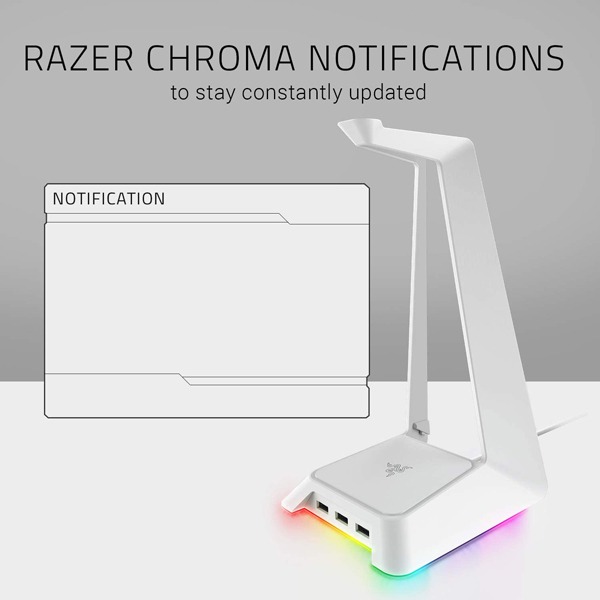 پایه هدست ریزر RAZER Base station chroma Mercury - Image 6