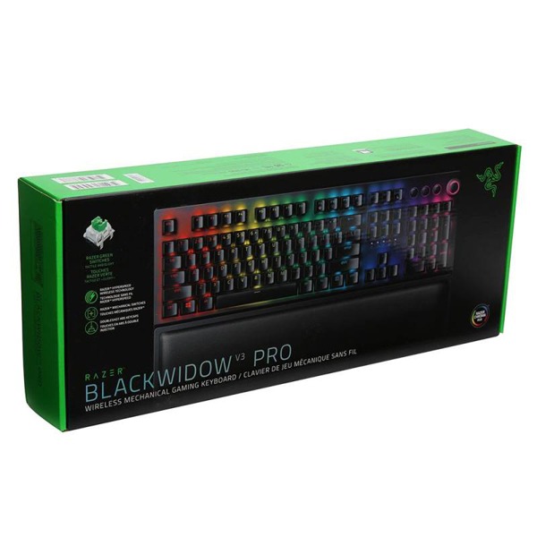 کیبورد بی سیم مکانیکال گیمینگ ریزر BlackWidow V3 Pro Yellow Switch - Image 3