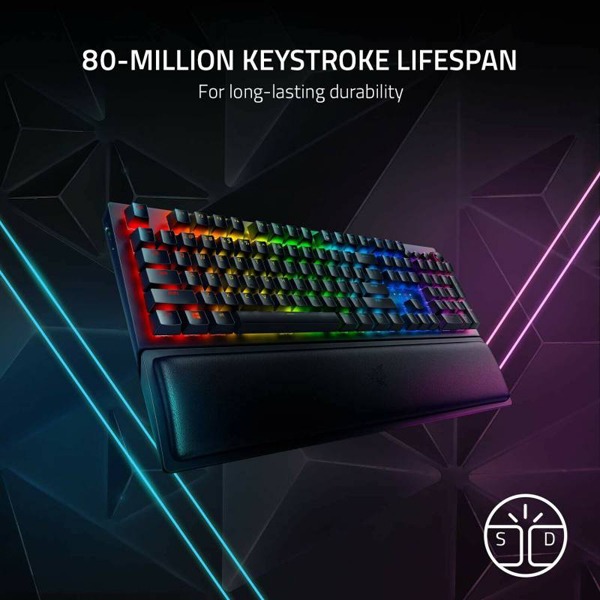 کیبورد بی سیم مکانیکال گیمینگ ریزر BlackWidow V3 Pro Yellow Switch - Image 5
