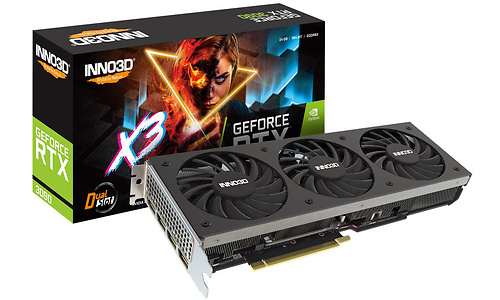 کارت گرافیک استوک RTX 3080 INNO3D ICHILL X3 10GB(بدون کارتن) - Image 3
