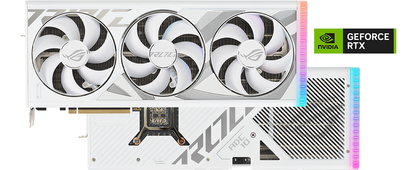 کارت گرافیک ایسوس Rog Strix GeForce RTX 4080 White OC Edition GDDR6X 16GB ظرفیت 16 گیگابایت - Image 3