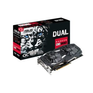 کارت گرافیک ایسوس Asus Rx 580 dual O8G