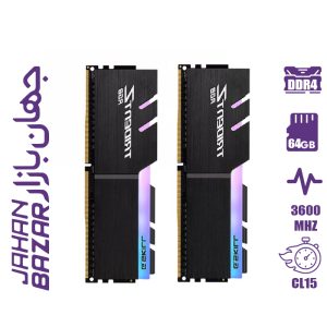 رم جی اسکیل G-SKILL F4-3600C16D-64GTESC