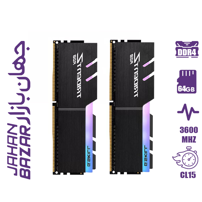 رم جی اسکیل G-SKILL F4-3600C16D-64GTESC