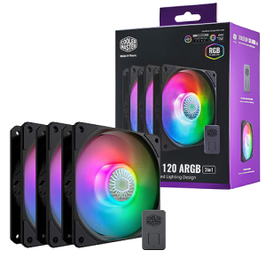 فن کیس کولر مستر مدل SICKLEFLOW 120 ARGB