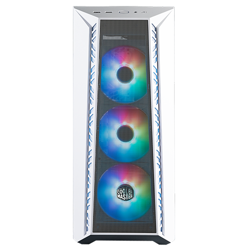 کیس کامپیوتر کولر مستر مدل MASTERBOX 520 Mesh White