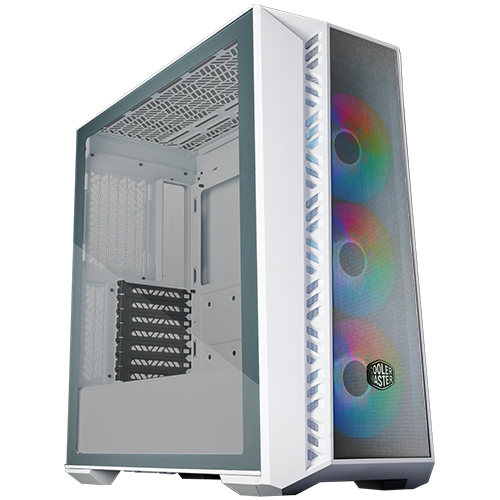 کیس کامپیوتر کولر مستر مدل MASTERBOX 520 Mesh White