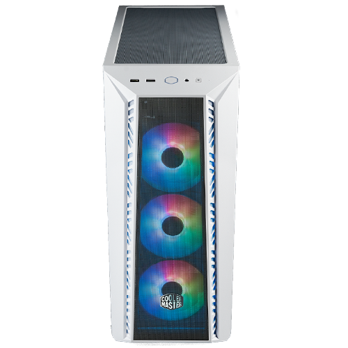 کیس کامپیوتر کولر مستر مدل MASTERBOX 520 Mesh White