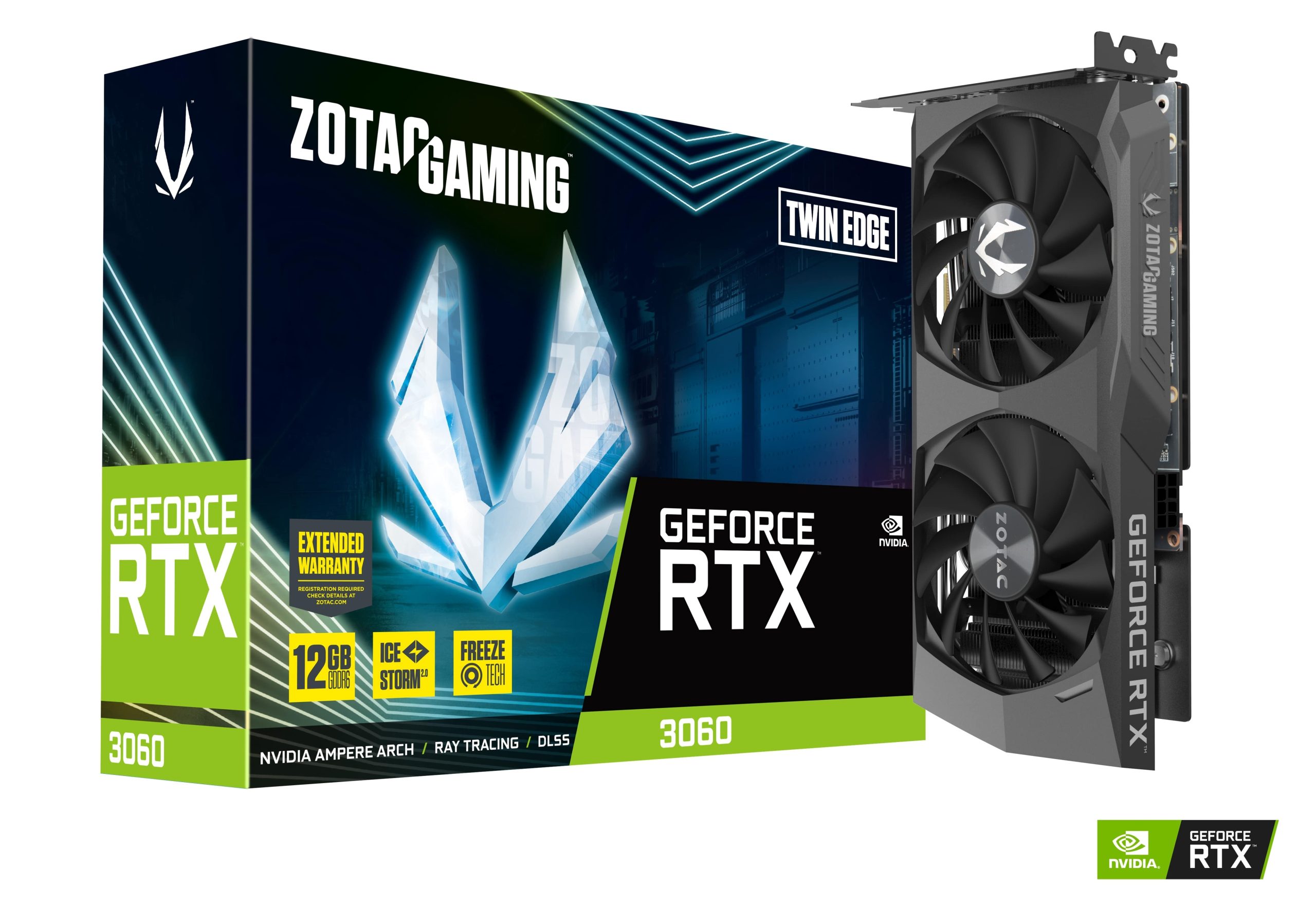 ZOTAC GeForce RTX 3060 Twin GAMING 12G
