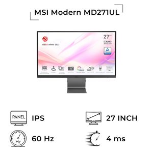 مانیتور 27 اینچ ام اس آی مدل MSI Modern MD271UL