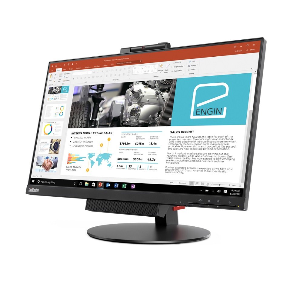 آل این وان استوک لنوو ThinkCentre TIO 24 پردازنده i5 نسل 8