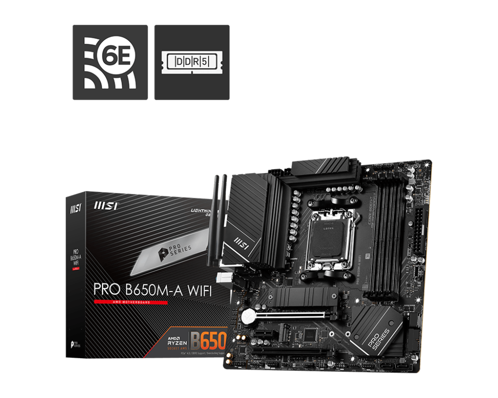 مادربرد ام اس آی MSI PRO B650M A WIFI DDR5