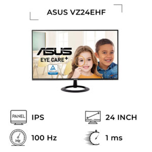 مانیتور ایسوس 24 اینچ مدل VZ24EHF