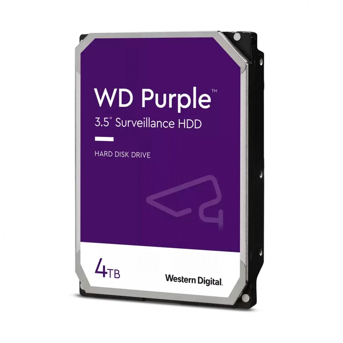 هارد دیسک ایترنال وسترن دیجیتال WD Purple 4TB ظرفیت 4 ترابایت گارانتی شرکتی