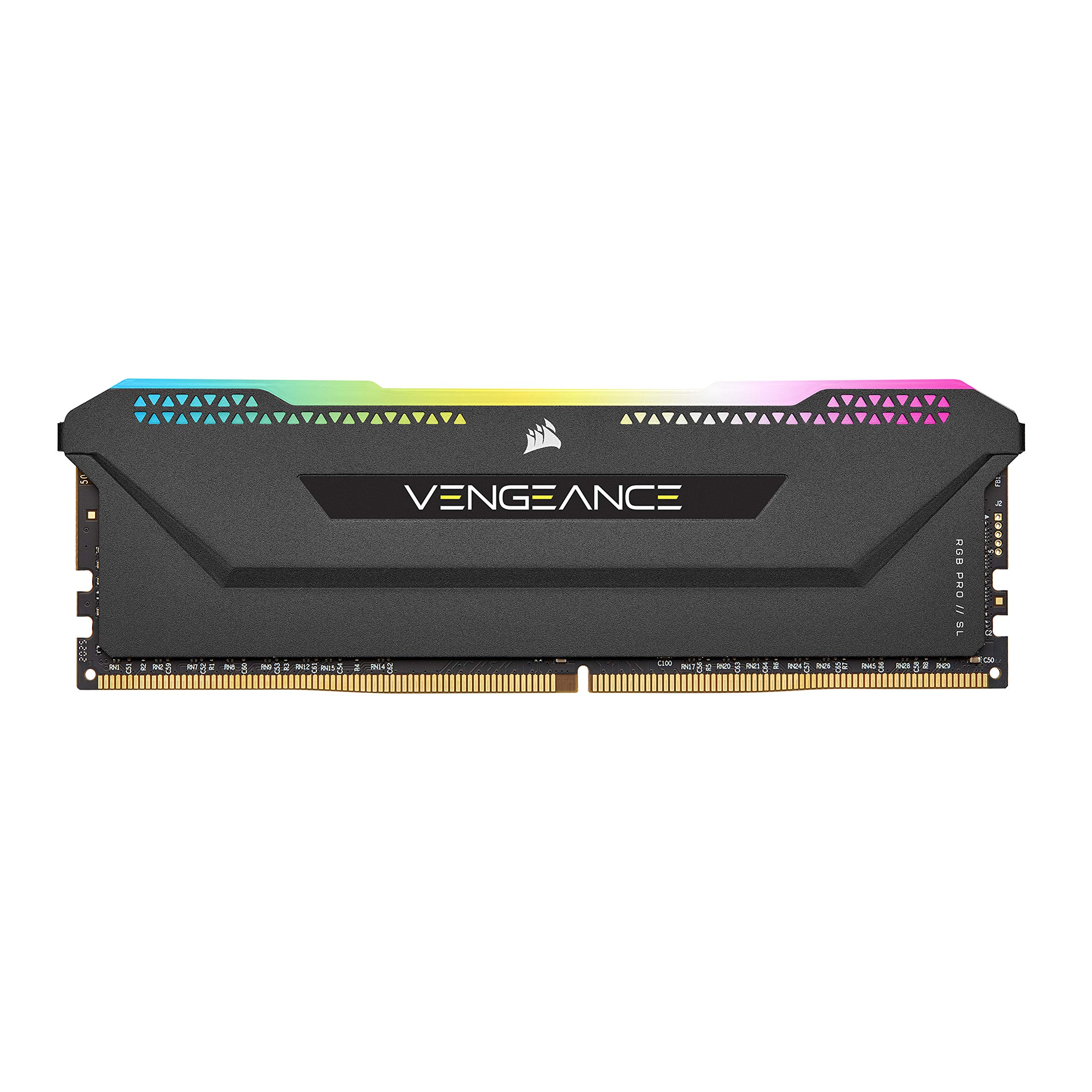 رم کورسیر مدل Corsair VENGEANCE RGB PRO 16GB Dual 4000MHz CL18 - Black