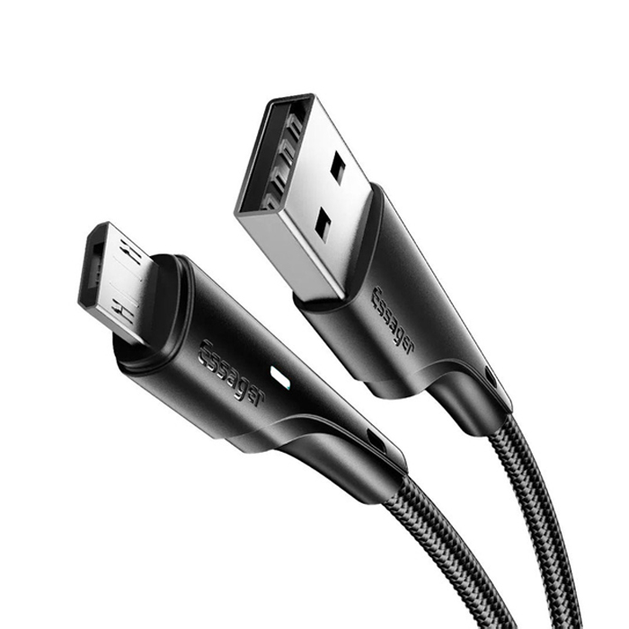 کابل تبدیل USB به MicroUSB ایساگر مدل LS01 طول 1 متر