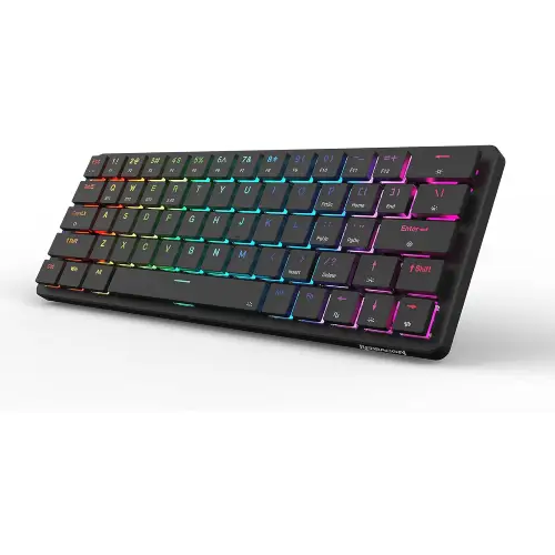 کیبورد بی سیم/ باسیم مکانیکال گیمینگ ردراگون Redragon Elise Pro K624P-KBS