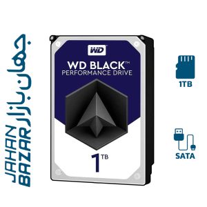 هارد اینترنال وسترن ديجيتال مشکی مدل WD1003FZEX ظرفیت 1 ترابایت