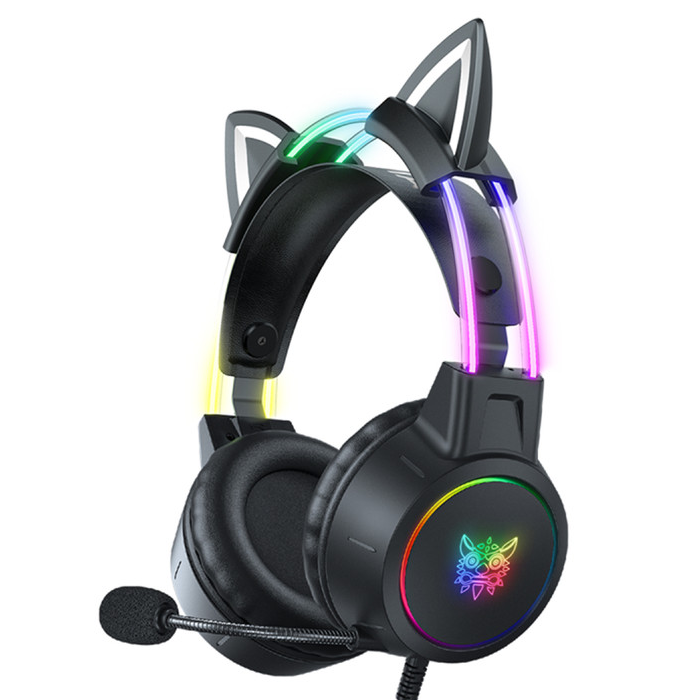 هدست گیمینگ اونیکوما مدل Onikuma Gaming X15 Pro Cat Ears