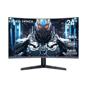 مانیتور گیمینگ مدل Koorui 24E6CA سایز 24 اینچ