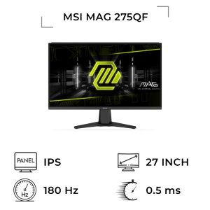 مانیتور گیمینگ ام اس آی مدل MAG 275QF سایز 27 اینچ