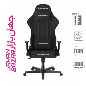 صندلی گیمینگ دی ایکس ریسر Formula Series 2025 L Fabric Black