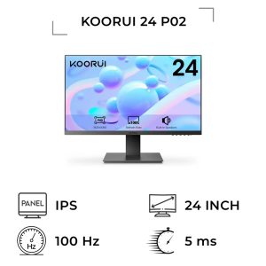 مانیتور کووری مدل KOORUI 24 P02 سایز 24 اینچ