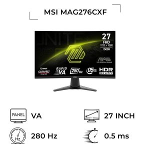 مانیتور گیمینگ ام اس آی مدل MAG276CXF سایز 27 اینچ