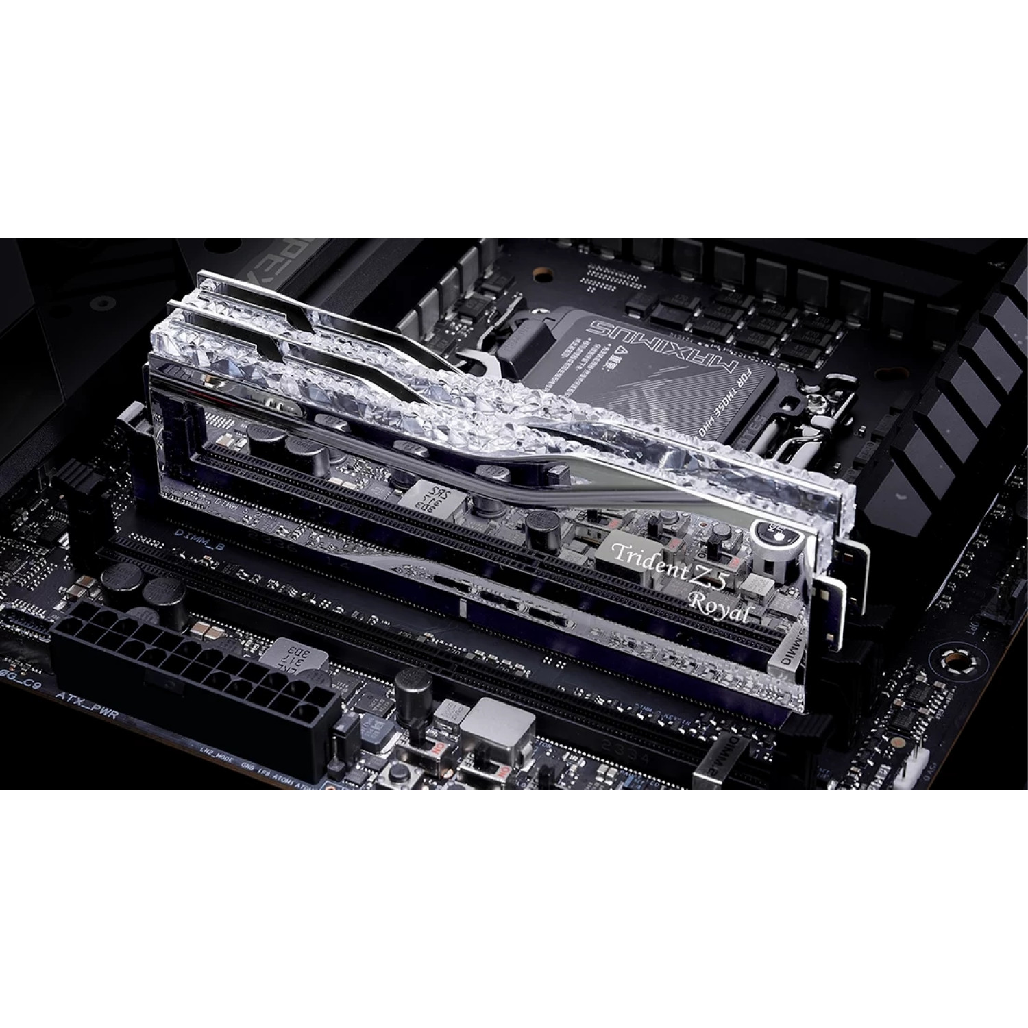 رم کامپیوتر جی اسکیل G.Skill Trident Z5 Royal 32GB Dual 7200MHz CL34 - Silver - Image 2