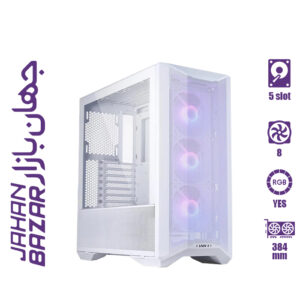 قاب کیس گیمینگ لیان لی مدل Lian Li Lancool II Mesh RGB White