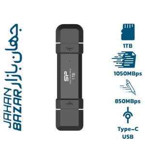 فلش SSD سیلیکون پاور مدل SSD FLASH DS72 ظرفیت 1 ترابایت