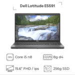 لپ تاپ استوک Dell Latitude 5591 پردازنده i5 نسل 8 (سری H)