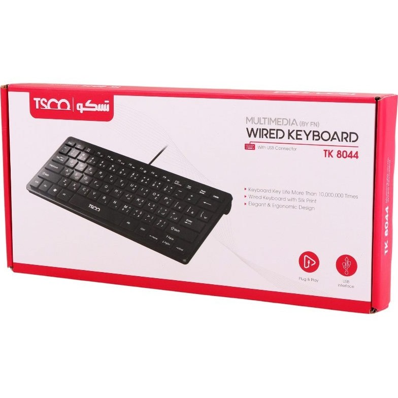 کیبورد تسکو مدل TK 8044