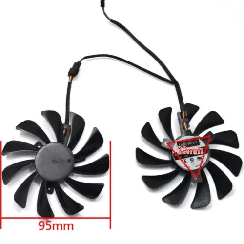 فن کارت گرافیک XFX RX580 بسته دو عددی - Image 4