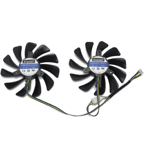 فن کارت گرافیک XFX RX580 بسته دو عددی