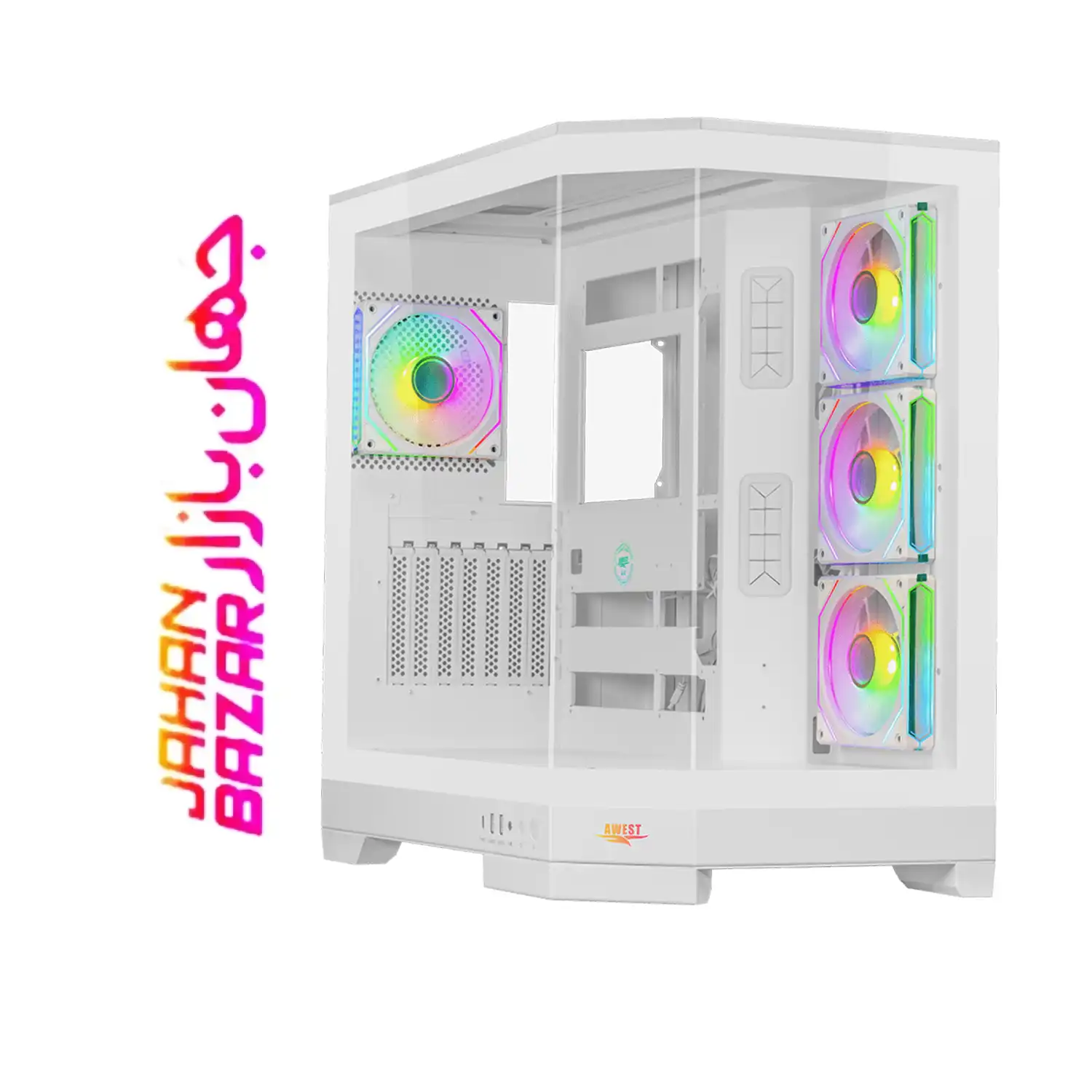 کیس گیمینگ اوست AWEST مدل GT-AQ1-MW